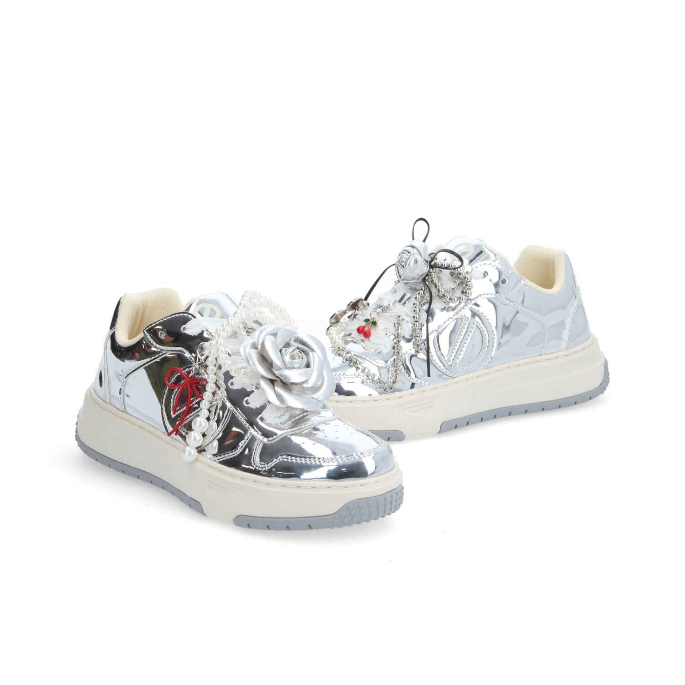 ALISON SNEAKER W - MIRROR - SILVER